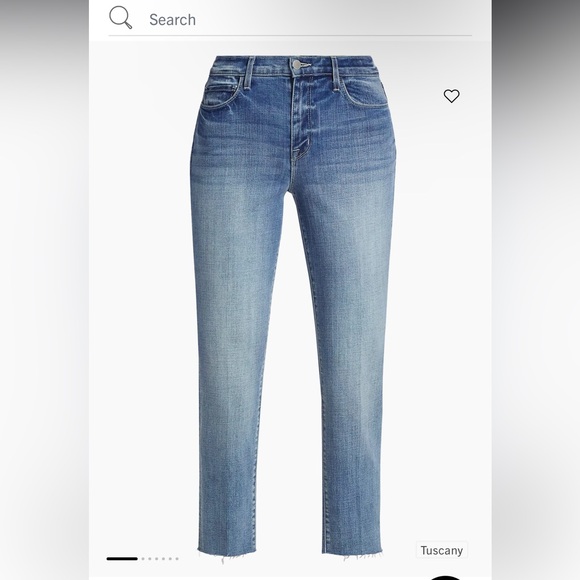 L’AGENCE Sada High-Rise Slim Crop Jeans size 28 - Picture 2 of 12